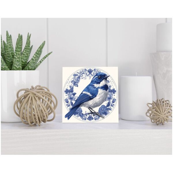 Tegel 15x15 cm Delfts blauw