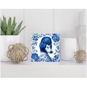 Tegel 15x15 cm Delfts blauw