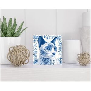 Tegel 15x15 cm Delfts blauw