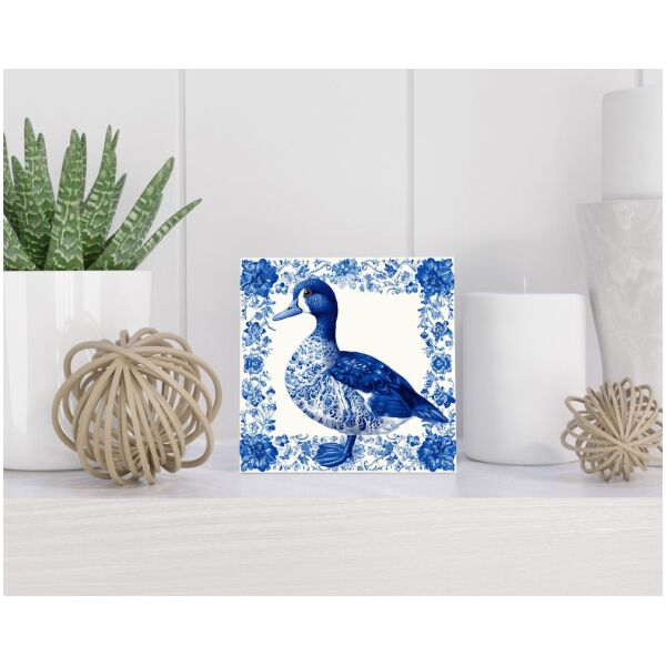 Tegel 15x15 cm Delfts blauw