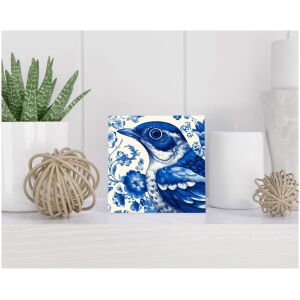 Tegel 15x15 cm Delfts blauw