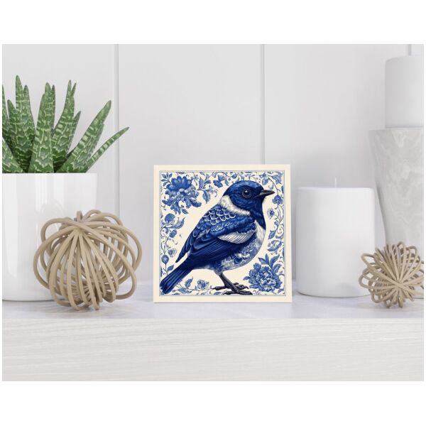 Tegel 15x15 cm Delfts blauw