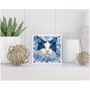 Tegel 15x15 cm Delfts blauw