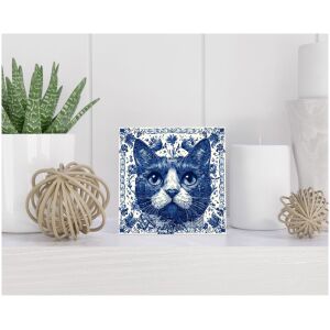 Tegel 15x15 cm Delfts blauw