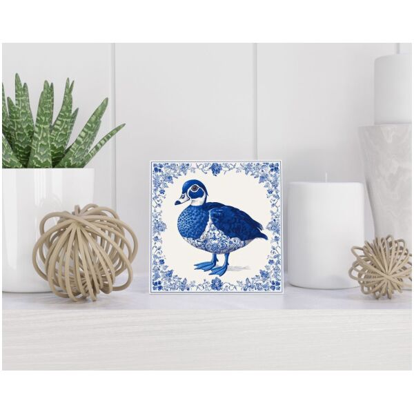 Tegel 15x15 cm Delfts blauw