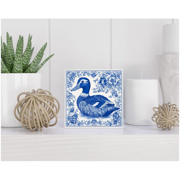 Tegel 15x15 cm Delfts blauw