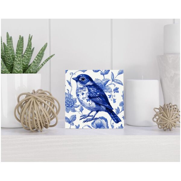 Tegel 15x15 cm Delfts blauw