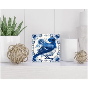 Tegel 15x15 cm Delfts blauw