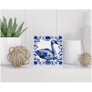 Tegel 15x15 cm Delfts blauw