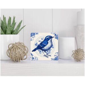 Tegel 15x15 cm Delfts blauw
