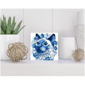 Tegel 15x15 cm Delfts blauw