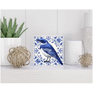 Tegel 15x15 cm Delfts blauw