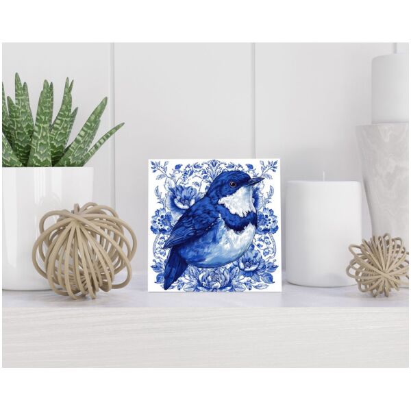 Tegel 15x15 cm Delfts blauw