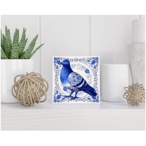 Tegel 15x15 cm Delfts blauw