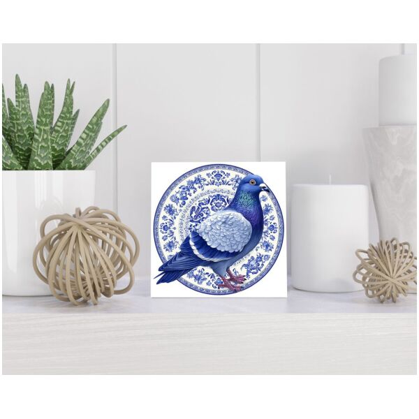 Tegel 15x15 cm Delfts blauw