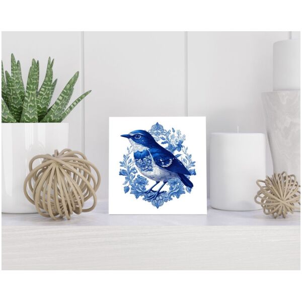 Tegel 15x15 cm Delfts blauw