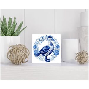 Tegel 15x15 cm Delfts blauw