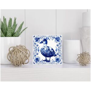 Tegel 15x15 cm Delfts blauw