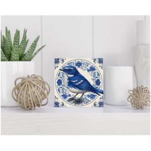 Tegel 15x15 cm Delfts blauw