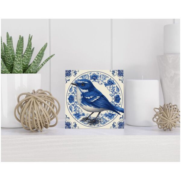 Tegel 15x15 cm Delfts blauw