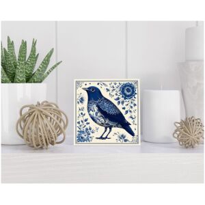 Tegel 15x15 cm Delfts blauw