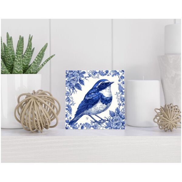 Tegel 15x15 cm Delfts blauw