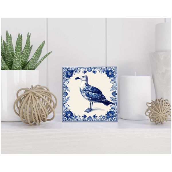 Tegel 15x15 cm Delfts blauw