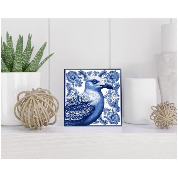 Tegel 15x15 cm Delfts blauw