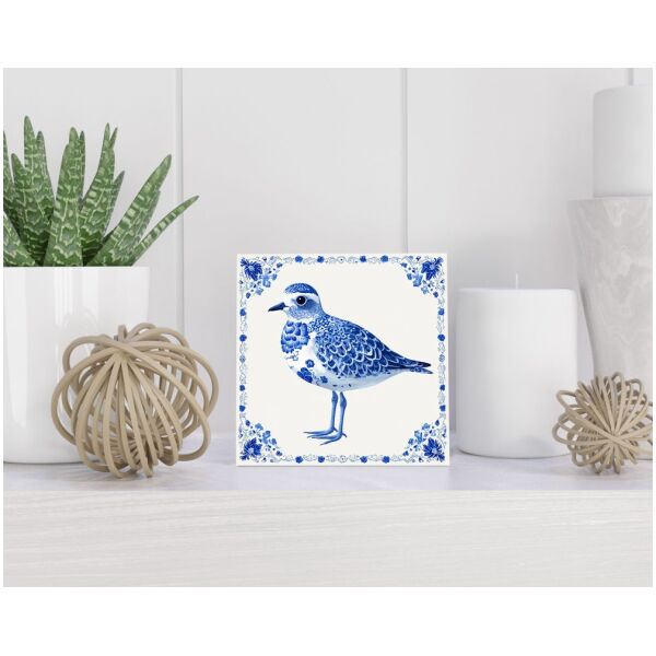 Tegel 15x15 cm Delfts blauw