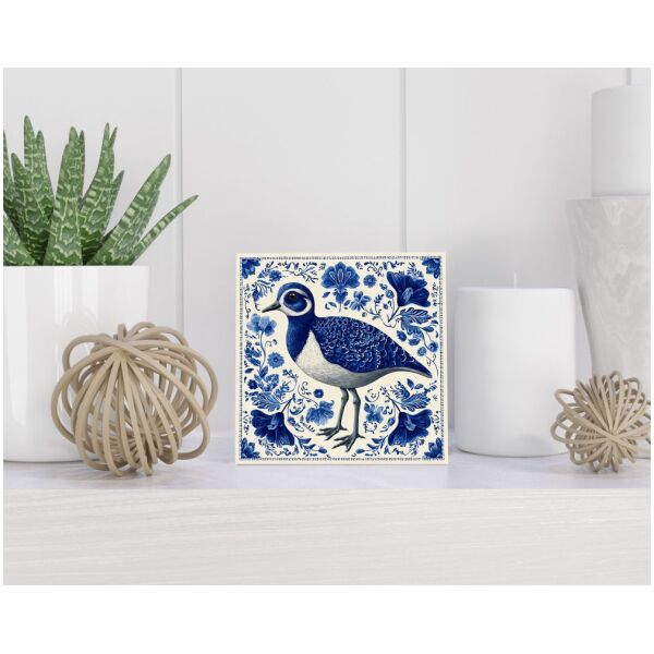 Tegel 15x15 cm Delfts blauw