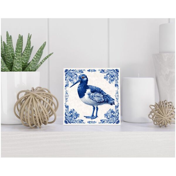 Tegel 15x15 cm Delfts blauw