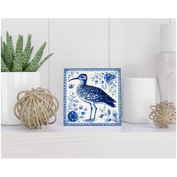 Tegel 15x15 cm Delfts blauw