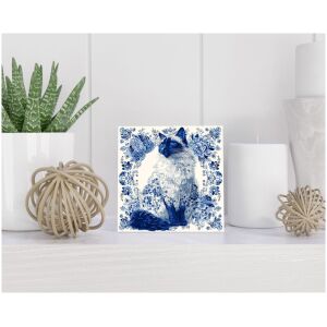 Tegel 15x15 cm Delfts blauw