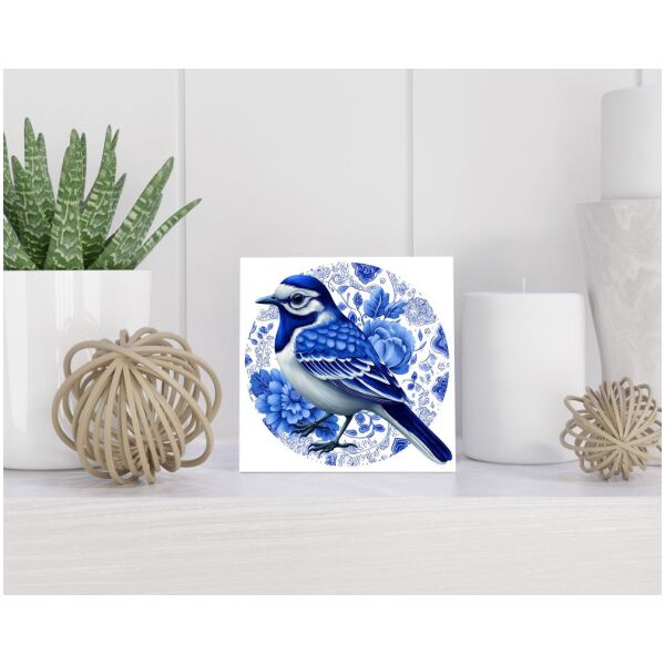 Tegel 15x15 cm Delfts blauw