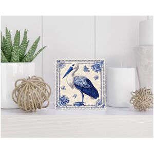 Tegel 15x15 cm Delfts blauw