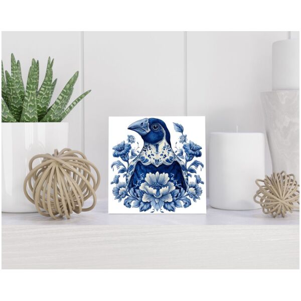 Tegel 15x15 cm Delfts blauw