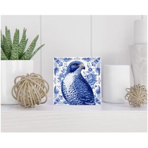 Tegel 15x15 cm Delfts blauw