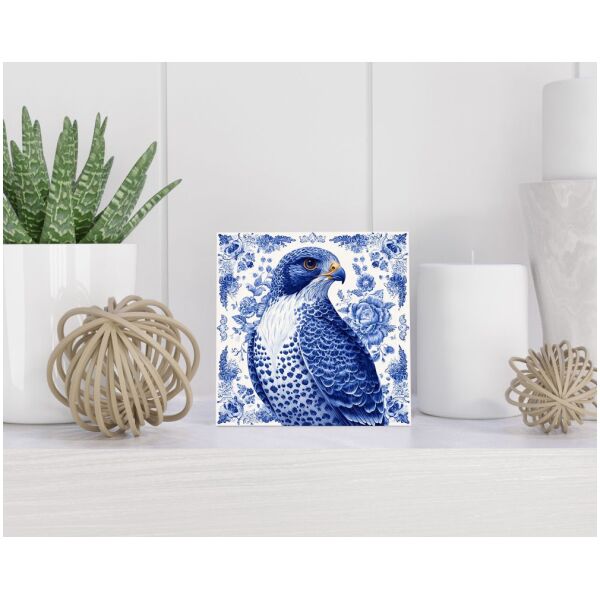 Tegel 15x15 cm Delfts blauw