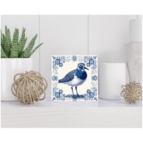 Tegel 15x15 cm Delfts blauw