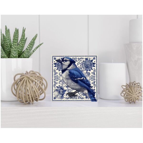 Tegel 15x15 cm Delfts blauw