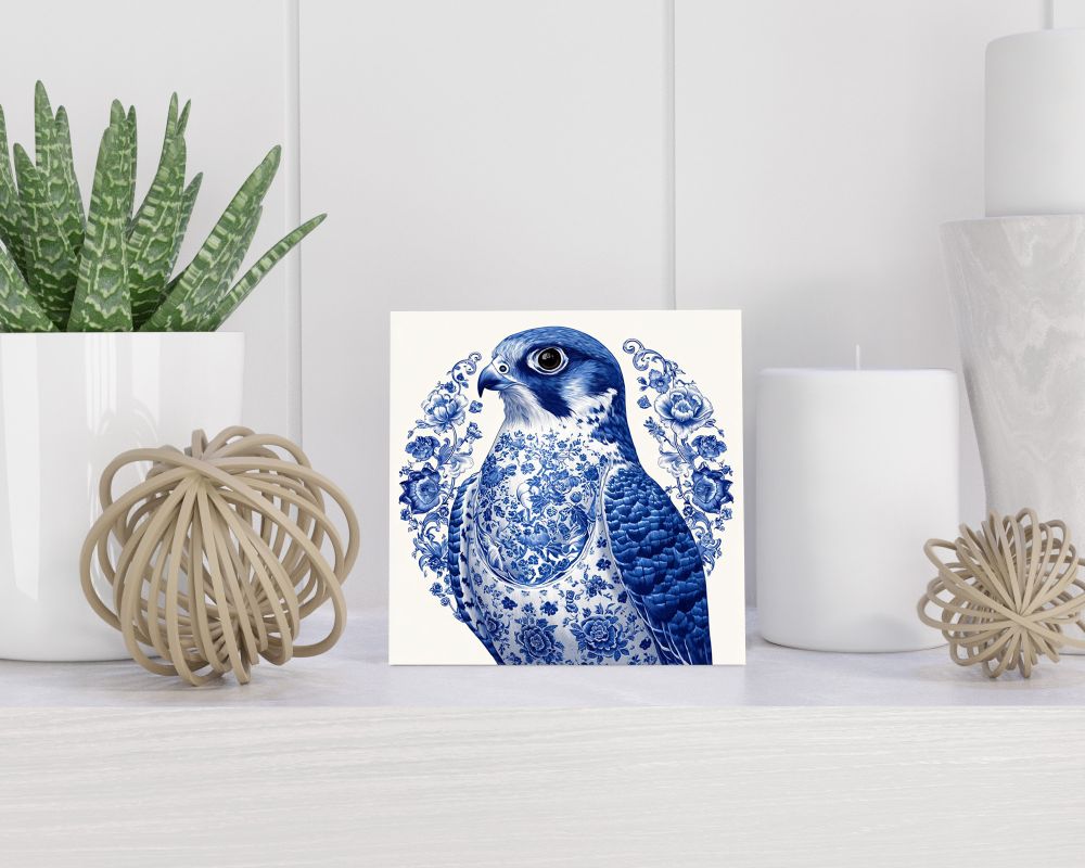 Tegel 15X15 Cm Met Delfts Blauw Cadeau Decoratie | Tegeltjes Met Tekst | Tegeltjes Met Spreuken | Collega | Oma | Opa | Pensioen | Mama | Papa | Vriend Tegel 15x15 cm Delfts blauw