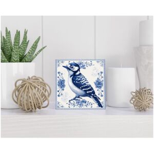 Tegel 15x15 cm Delfts blauw