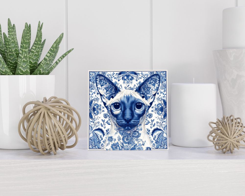 Tegel 15X15 Cm Met Delfts Blauw Cadeau Decoratie | Tegeltjes Met Tekst | Tegeltjes Met Spreuken | Collega | Oma | Opa | Pensioen | Mama | Papa | Vriend Tegel 15x15 cm Delfts blauw