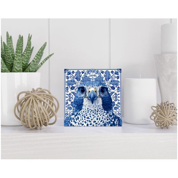 Tegel 15x15 cm Delfts blauw