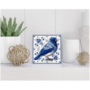 Tegel 15x15 cm Delfts blauw