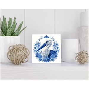 Tegel 15x15 cm Delfts blauw