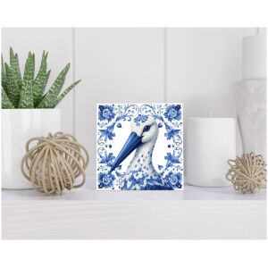 Tegel 15x15 cm Delfts blauw