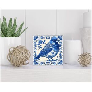 Tegel 15x15 cm Delfts blauw