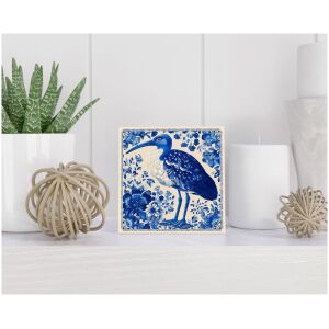 Tegel 15x15 cm Delfts blauw