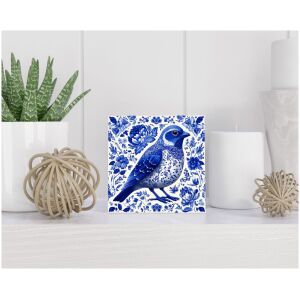 Tegel 15x15 cm Delfts blauw